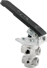 E-3 Single Circuit Foot Brake Valve With Pedal Replace Haldex KN22100 Bendix 277863 Automann 170.277863 IHC 428186R2 Velvac 034038
