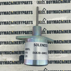 Electrical Stop Solenoid Valve E6850-60011 E6850-60012 for Kioti Tractor CK25 CK27 CK30 DK35 DK40 CK2510F CK2610