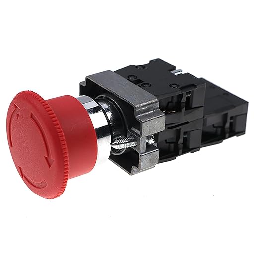 Emergency Stop Switch 930200 4700930200 for Dynapac CC101 CC122 CC142 CC522 CA15D CA250D CA121D CA152D CA262PD