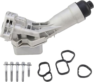 Carcasa del filtro del enfriador de aceite del motor 11428651710 11428580414 para BMW 330e 330i 430i 530i 630i 730Li X3 X4 X5 X6 Z4