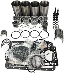 Engine Overhaul Rebuild  Kit for Komatsu S4D87E-1 Excavator PC56-7