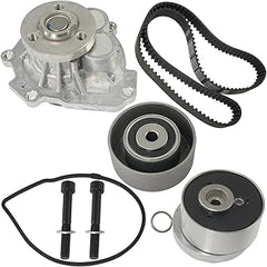 Kit de Correia Dentada do Motor com Bomba de Água Compatível com Chevy Cruze Sonic Aveo Aveo5 2009-2018, Pontiac G3 2009-2010, Saturn Astra 1.6L 1.8L 2007-2008. Substitui TCKWP338 24422964 25195119