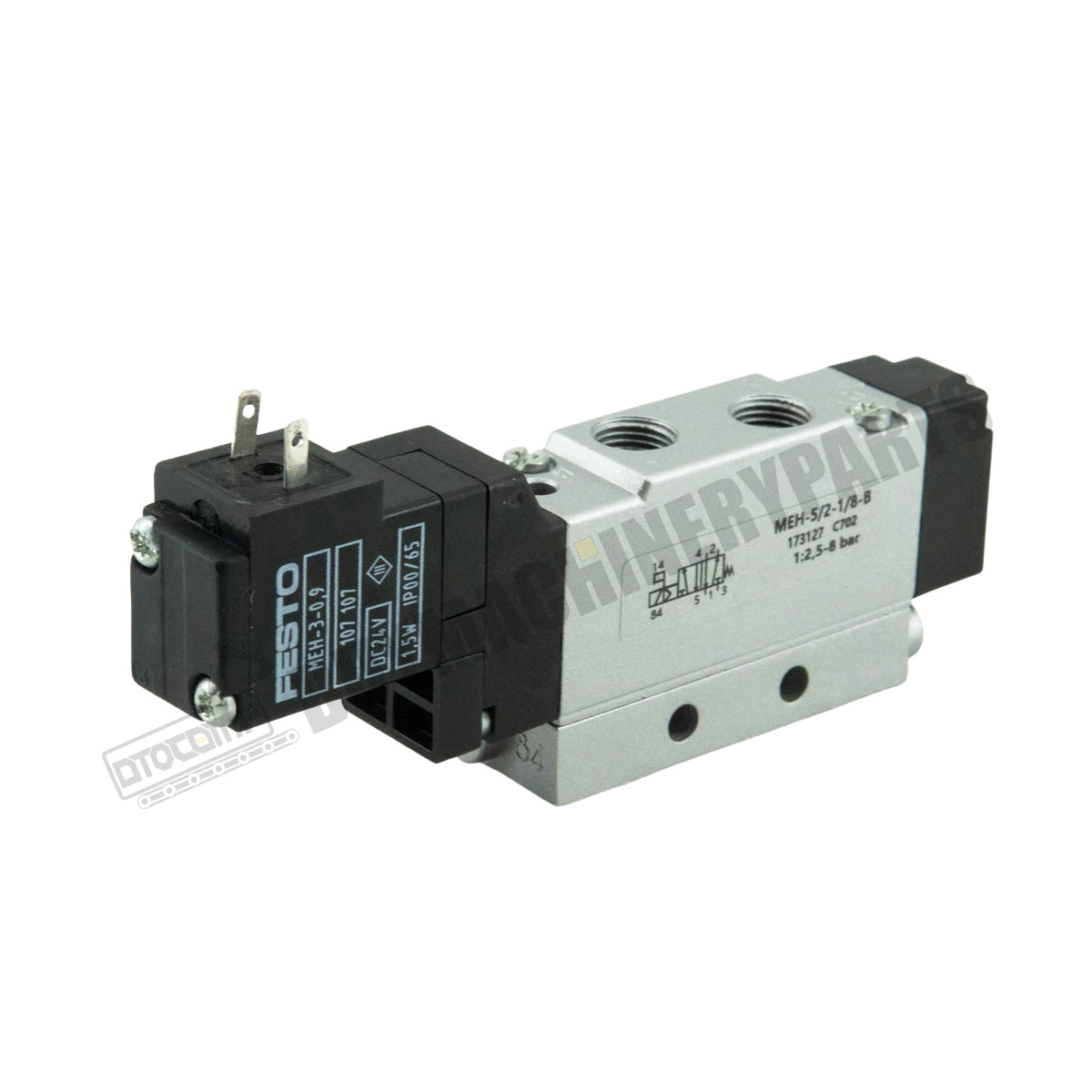 FESTO 173127 MEH-5/2-1/8-B SOLENOID VALVE - SUPPLIED IN PACK OF 1