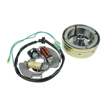 Flywheel Generator with Stator Magneto 2XJ-85550-M1-00 3JM-85560-00-00 for 1990-2006 Yamaha Blaster 200 YFS200