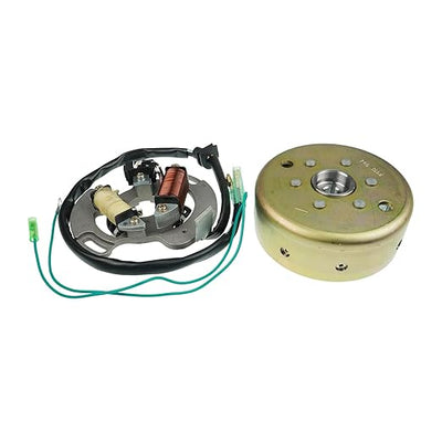 Flywheel Generator with Stator Magneto 2XJ-85550-M1-00 3JM-85560-00-00 for 1990-2006 Yamaha Blaster 200 YFS200
