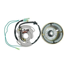 Flywheel Generator with Stator Magneto 2XJ-85550-M1-00 3JM-85560-00-00 for 1990-2006 Yamaha Blaster 200 YFS200