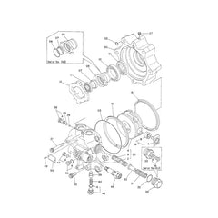 For Hitachi Excavator EX75UR EX90 Travel Motor Ball Bearing 4193402