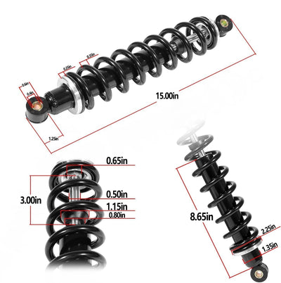 For John Deere Gator TX TH TS Shock Absorber Front Suspension Kit  AM130448