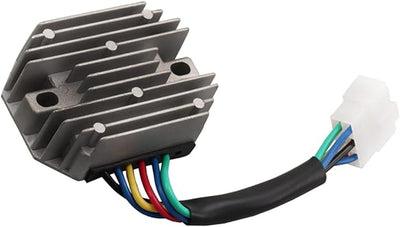 For Kubota Excavator K008 KH51 KX080 KX121 KX161 KX41 KX71 KX91 U35 U45 U55 12V Voltage Rectifier Regulator 6 Wire 15531-64601