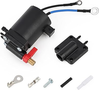 Fuel Primer Choke Solenoid 5007356 for Johnson Evinrude Engine 9.9HP 3 ...