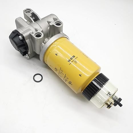 Fuel Priming Pump & Water Separator 190-8977 1908977 Compatible for Caterpillar CAT 322C 325C 330C 330D 570B 580B 627G 637G 730 770 772