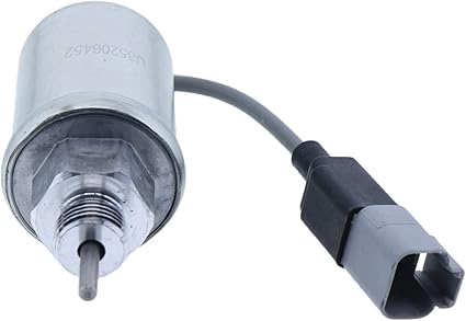 Fuel Shut Off Solenoid T401132 for Perkins Engine 403A-15 403D-11 403D-15 404A-22 404D-22 404F-22