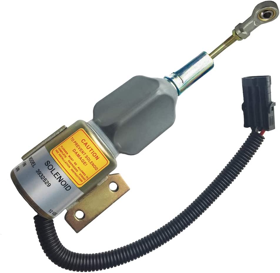 Solenoid 3932529 SA-4756-12 12V for CUMMINS 6BT Diesel Aftermarket Parts - Buymachineryparts