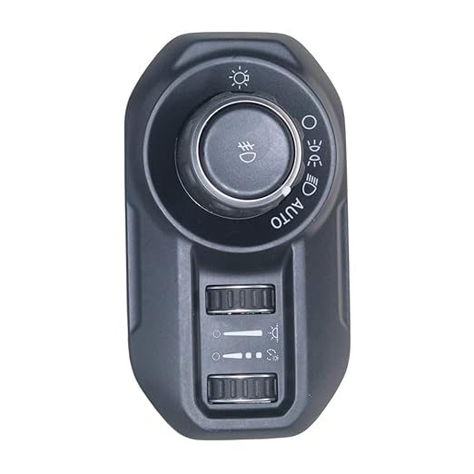 Headlamp Headlight Switch P68292842AB 68292842AA for 2018-2022 Jeep Wrangler