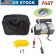 Heavy Duty Portable Air Compressor Car Tire Inflator Electric Pump 12V 150PSI