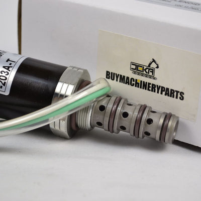 Hydraulic Pump Solenoid Valve KDRDE5KR-20/40C13-203A for Kobelco Excavator SK200-3 - Buymachineryparts