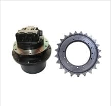 Hydraulic Motor 9118299 AT200698 With Sprocket 1012495 AT200345 for John Deere Excavator 190
