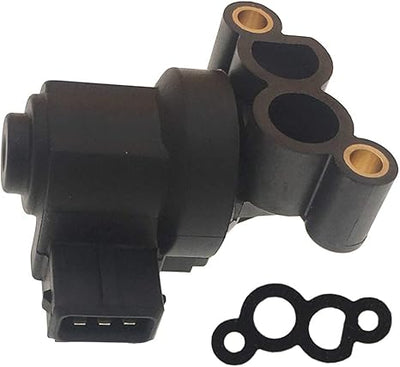 Válvula de control de aire de ralentí (IACV) 35150-33010. Compatible con Hyundai Sonata, Santa Fe, Tiburon, Tucson, Kia Optima, Sportage, Rio, Sephia y Magentis (2.4L, 2.5L, 2.7L).