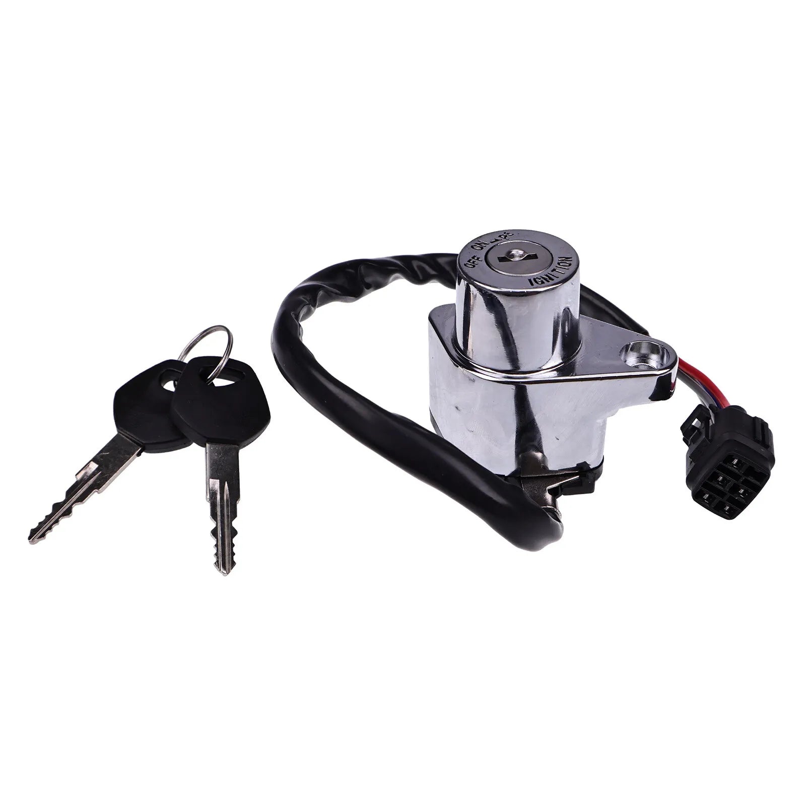 Ignition Switch With Keys 27005-1215 27005-1256 for Kawasaki Motorcycle Vulcan 1500 VN1500 1998-2008