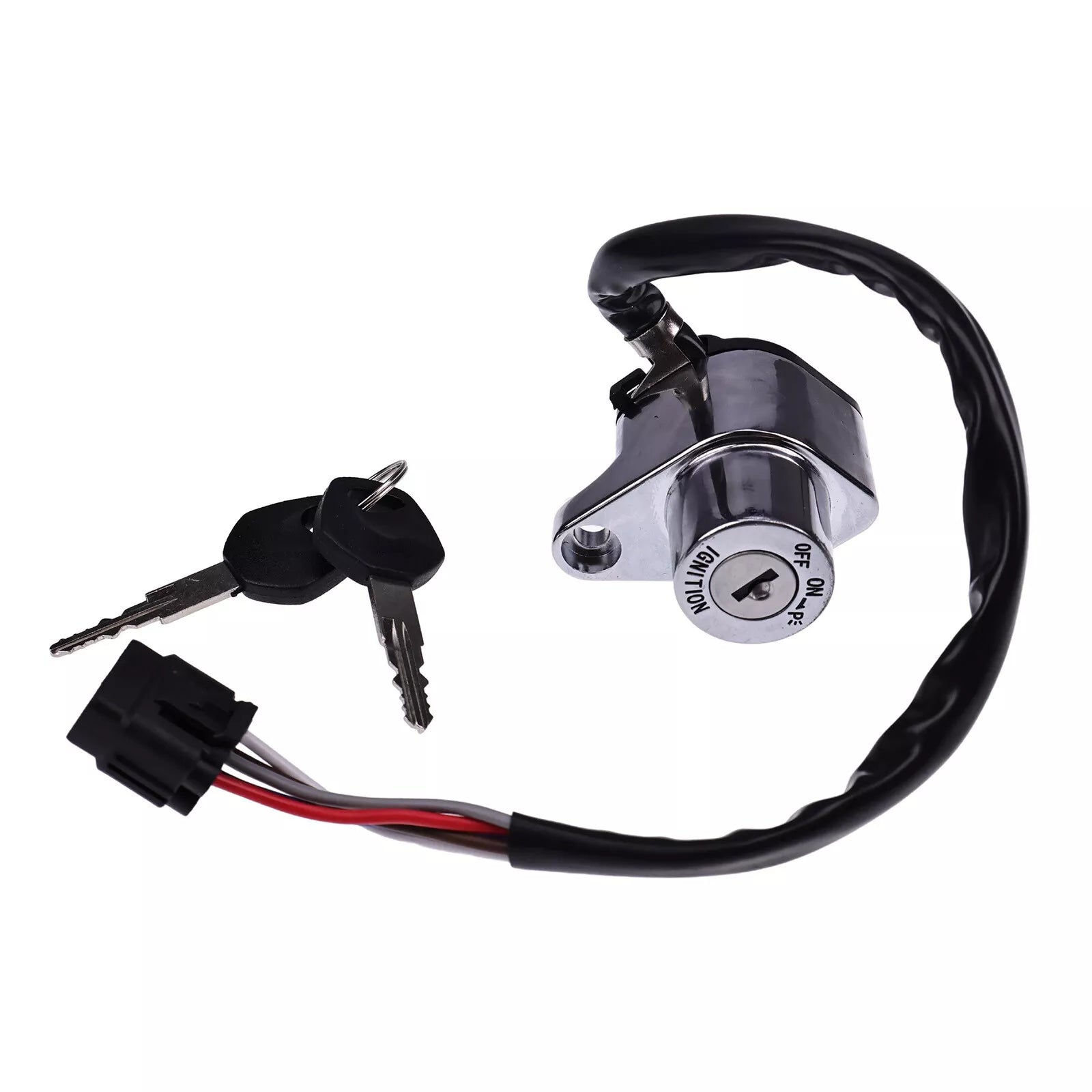 Ignition Switch With Keys 27005-1215 27005-1256 for Kawasaki Motorcycle Vulcan 1500 VN1500 1998-2008