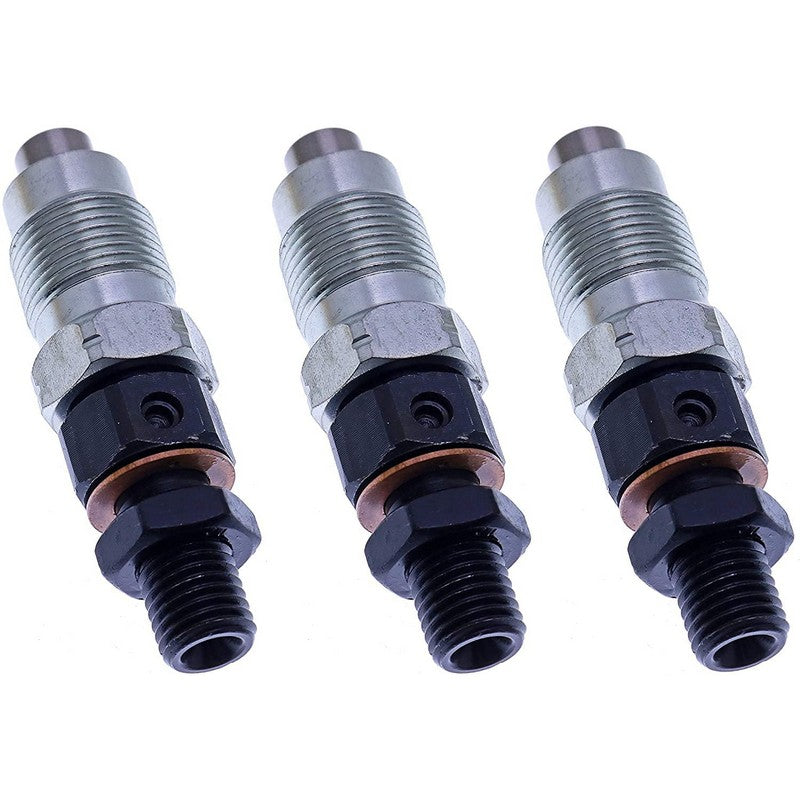 3PCS Fuel Injector 16001-53002 16871-53000 16001-53000 H1600-53000 16001-53904 for Kubota D722 Engine