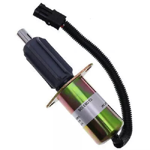 24V Shut Off Solenoid J918601 for CASE Crawler Tractor 1150E 1155E 1550