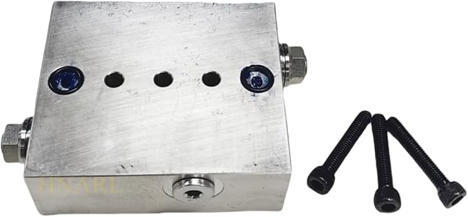 JLG Counterbalance Valve Assembly 7017172 with Bolts for JLG Boom Lift E600JP, 660SJ, 450AJ, 400S, 600A, 600AJ, 460SJ