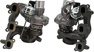 LH & RH Turbo RHF5 Turbocharger 302370 302369 for Maserati M156 M157 321.MA1T14 Engine Ghibli Quattroporte Levante Q4 V6 3.0L