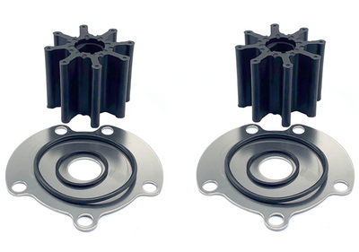 Mercruiser Sea Water Pump (2 pack) Impeller Bravo I II & III 47-59362T1 18-3087