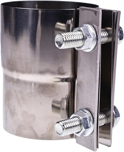 Muffler 4333182 with Clamp and 2Pcs U-Bolt for Isuzu Engine 4BG1 Hitachi EX120-5 EX130H-5 EX150-5 EX160LC-5 EX130-5 EX160-5