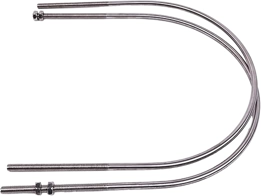 Muffler 4333182 with Clamp and 2Pcs U-Bolt for Isuzu Engine 4BG1 Hitachi EX120-5 EX130H-5 EX150-5 EX160LC-5 EX130-5 EX160-5