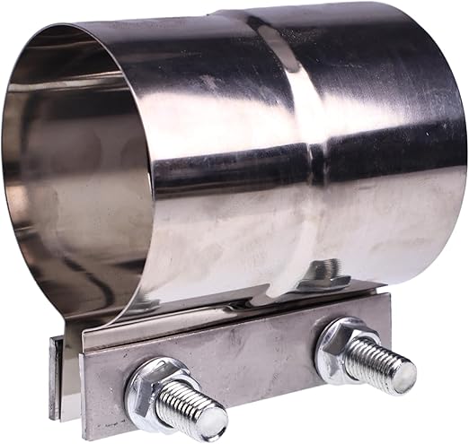 Muffler 4333182 with Clamp and 2Pcs U-Bolt for Isuzu Engine 4BG1 Hitachi EX120-5 EX130H-5 EX150-5 EX160LC-5 EX130-5 EX160-5