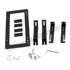 No Hole Front Grille License Plate Frame Bracket Kit for Tesla Model Y 2017-2022