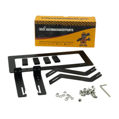 No Hole Front Grille License Plate Frame Bracket Kit for Tesla Model Y 2017-2022