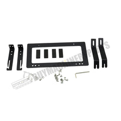 No Hole Front Grille License Plate Frame Bracket Kit for Tesla Model Y 2017-2022
