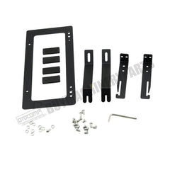 No Hole Front Grille License Plate Frame Bracket Kit for Tesla Model Y 2017-2022