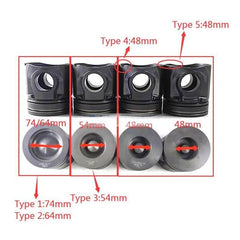 Overhaul Rebuild Kit for JCB Engine 444TA4-55S1