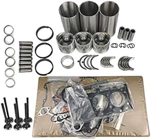 Overhaul Rebuild Kit for Mitsubishi Engine L3E Doosan Daewoo Excavator SOLAR 015+ 018 VT DX15 DX18