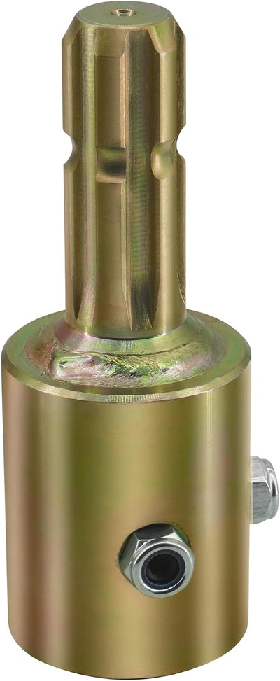 PTO Shaft PTO Spline Adaptor, 1-3/8 x 6 Spline Male, 1-3/4 x 20 Spline Female, with Screw Lock