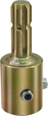 PTO Shaft PTO Spline Adaptor, 1-3/8 x 6 Spline Male, 1-3/4 x 20 Spline Female, with Screw Lock