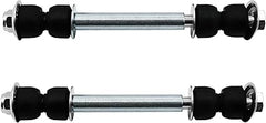 Conjunto de bielas da barra estabilizadora dianteira esquerda e direita compatíveis com Chevy Silverado, Tahoe, Suburban e Avalanche; compatível com GMC Sierra e Yukon; compatível com Cadillac Escalade.