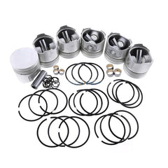 Piston Kit with Ring Set for Mitsubishi S6B-TA Engine Caterpillar CAT E650 Excavator