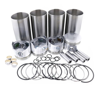 Piston and Liner Kit 5878148631 1878137661 for Isuzu Engine 4HK1 Hitachi ZX200-3 ZX210H-3 ZX210K-3 ZX240-3 ZX270-3 ZX360W-3