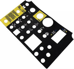 Platform Control Panel Decal 72081GT 72081 for Genie Boom Lift Z-34/22N Z-34/22 DC Z-34/22 Bi-Energy Z-30/20N