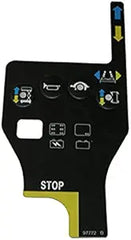 Play Control Box Overlay Decal 97772 97772GT for Genie GS-1530 GS-1532 GS-1930 GS-1932 GS-2032 GS-2046 GS-2632 GS-2646 GS-2668 GS-3232 GS-3246 GS-3268