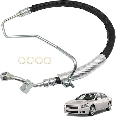 Power Steering Pressure Line Hose Assembly Compatible With Nissan Maxima 2009-2014 Compatible With Altima 2008-2012 Compatible With SV Sedan 4-Door 3.5L 2011 replace 3403716 497209N00A