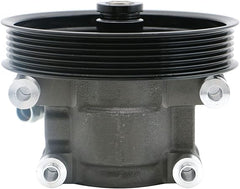 Bomba de dirección asistida con polea compatible con Ford Expedition (2003-2006), F-150 (2004-2008), Lincoln Mark LT (2006-2008) y Navigator (2003-2006) con motor V8 de 4.6L y 5.4L. Bomba de dirección asistida 20-312P1