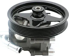 Bomba de dirección asistida con polea compatible con Ford Expedition (2003-2006), F-150 (2004-2008), Lincoln Mark LT (2006-2008) y Navigator (2003-2006) con motor V8 de 4.6L y 5.4L. Bomba de dirección asistida 20-312P1