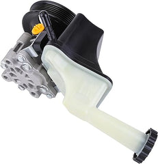 Bomba de dirección asistida con depósito compatible con Dodge Charger, Challenger, Grand Cherokee 300 (2012-2020). Nueva bomba de asistencia de dirección con polea. Números de pieza: 5181854AA y 5181778AB.