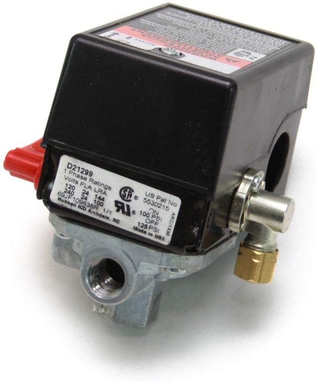Pressure Switch 5140117-69 for Craftsman Air Compressor 919165090 919165010 919165230